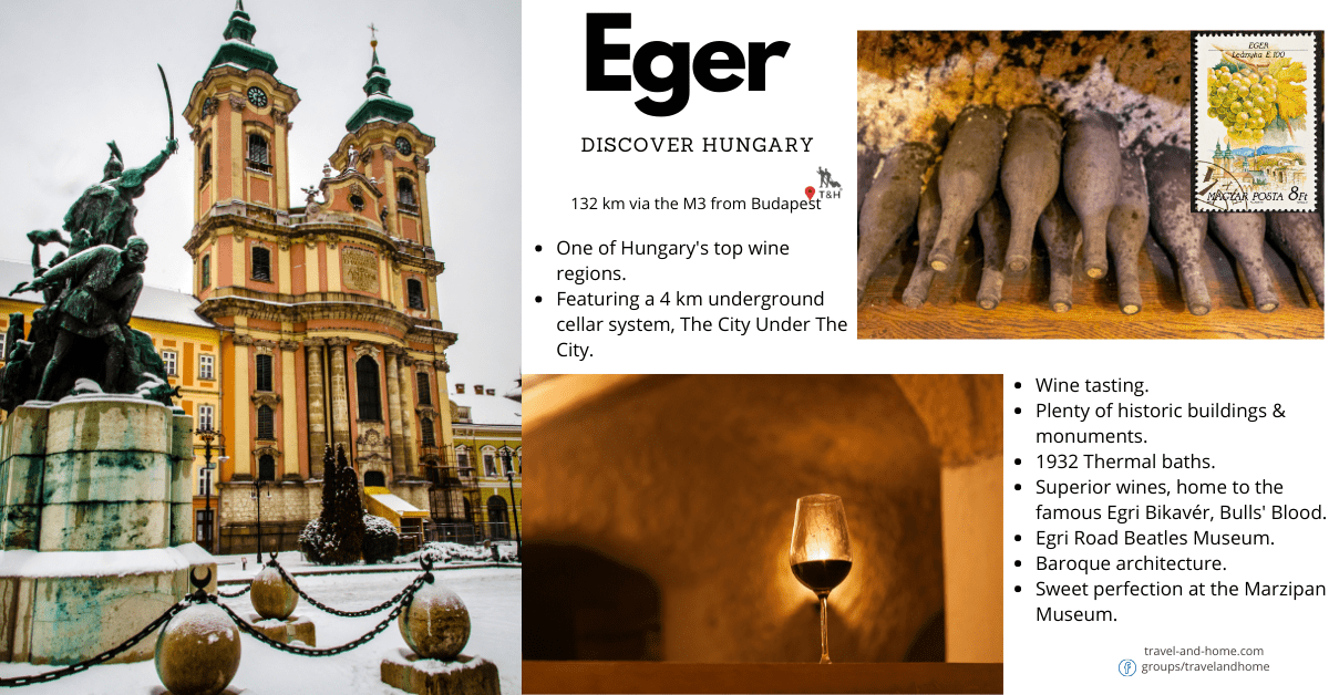 Eger Hungary wine region wine tasting travel Hungary town near Budapest