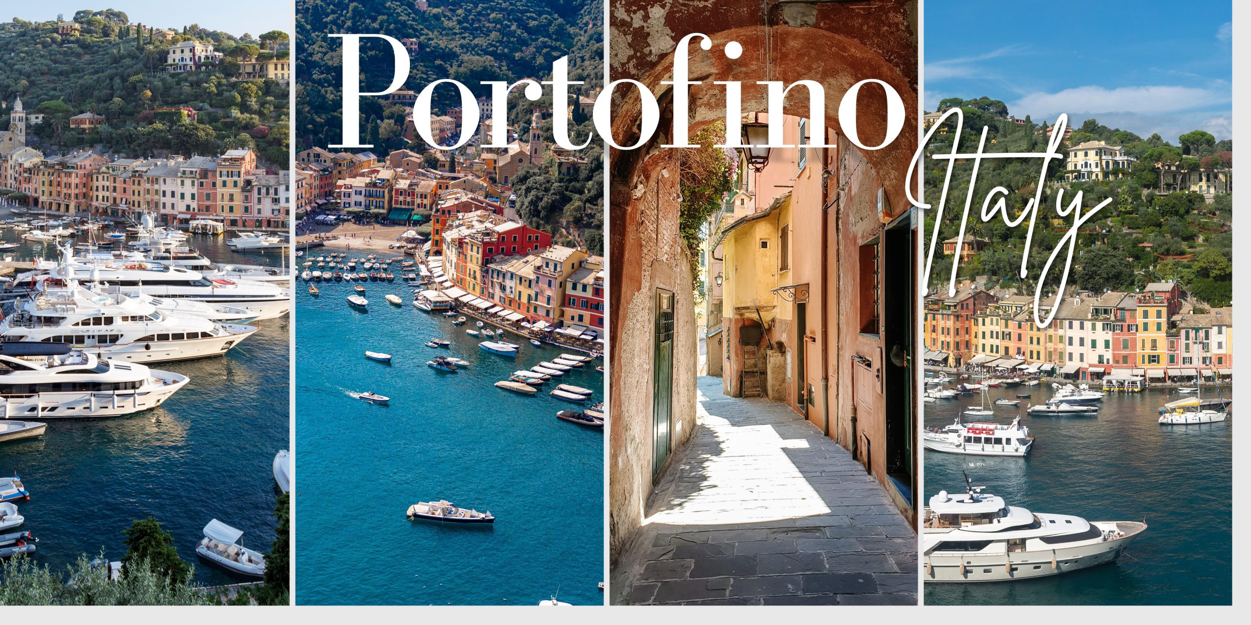 Portofino in Italy Beautiful places to visit