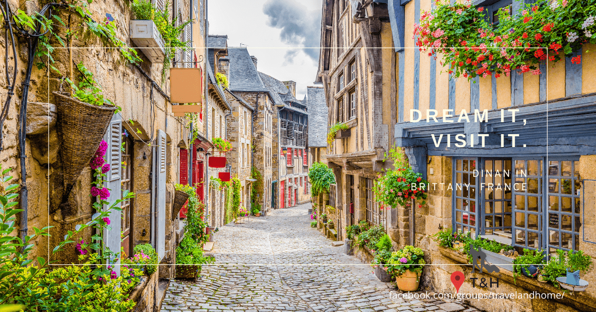 Dream it visit it Brittany France Town Dinan