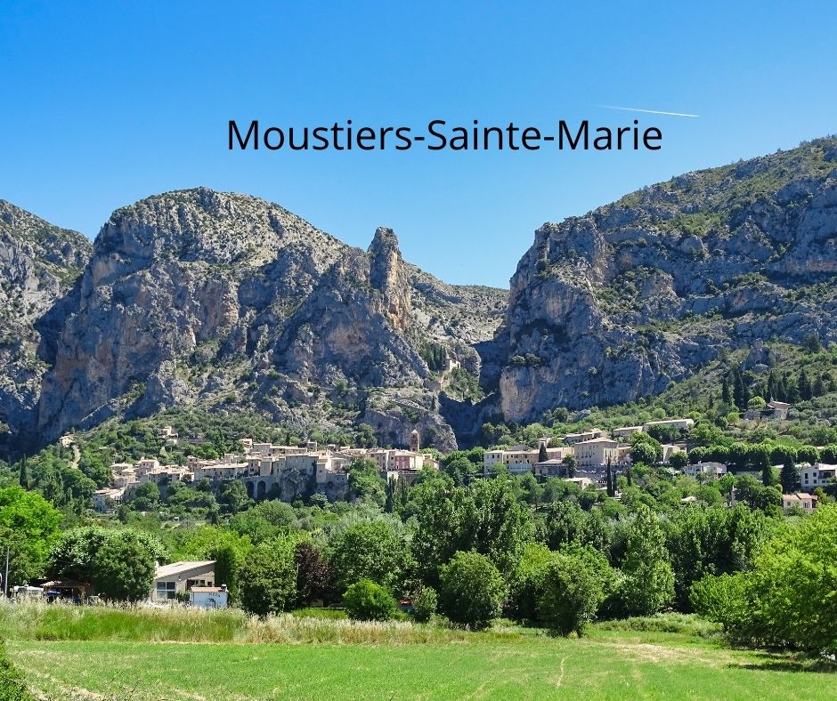 Moustiers Sainte Marie France