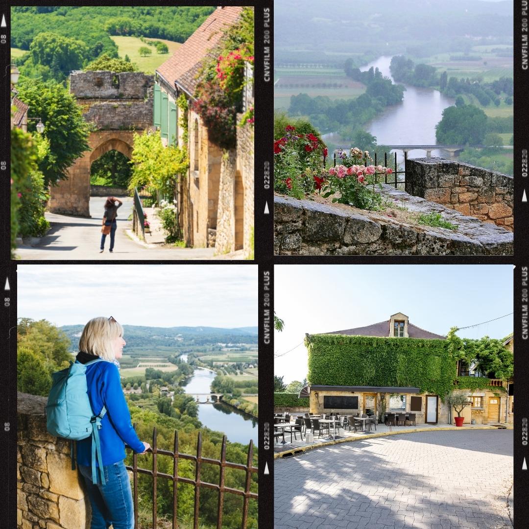 Pretty Village Travel Destination in France Domme Dordogne Valley