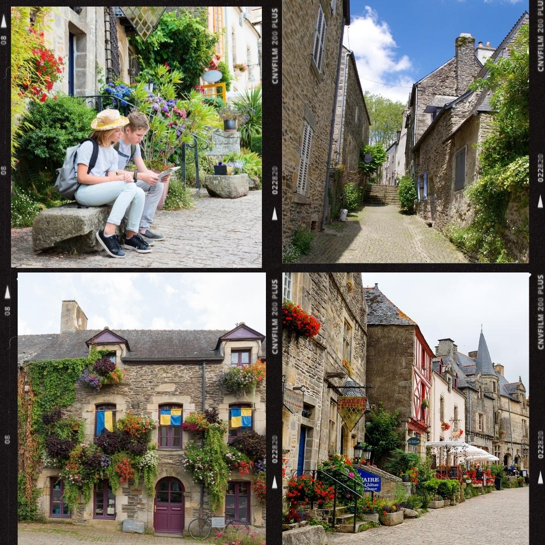 Rochefort en Terre Brittany France Beautiful village