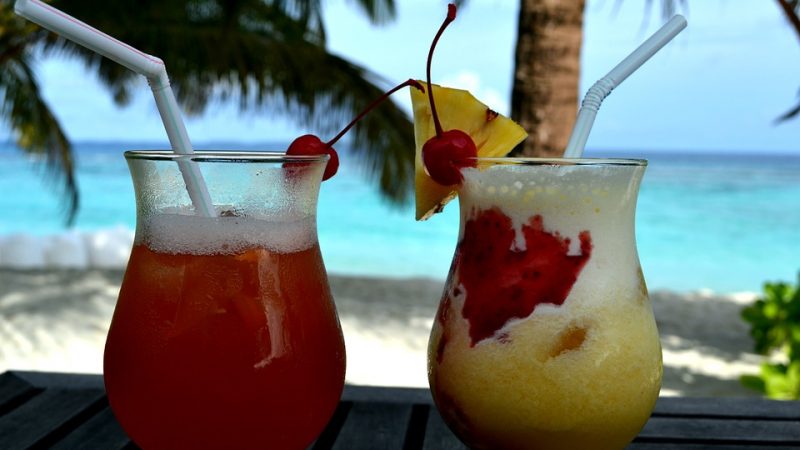 Drinks, Cocktails Maldives coconut based