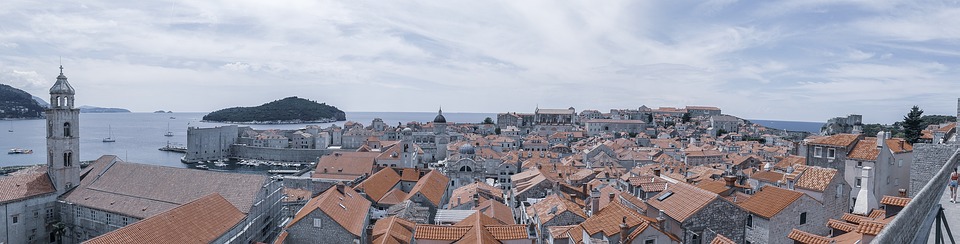 Dubrovnik Croatia City Panorama