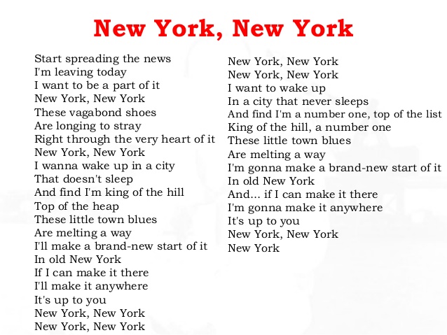 New York Frank Sinatra Liza Minnelli