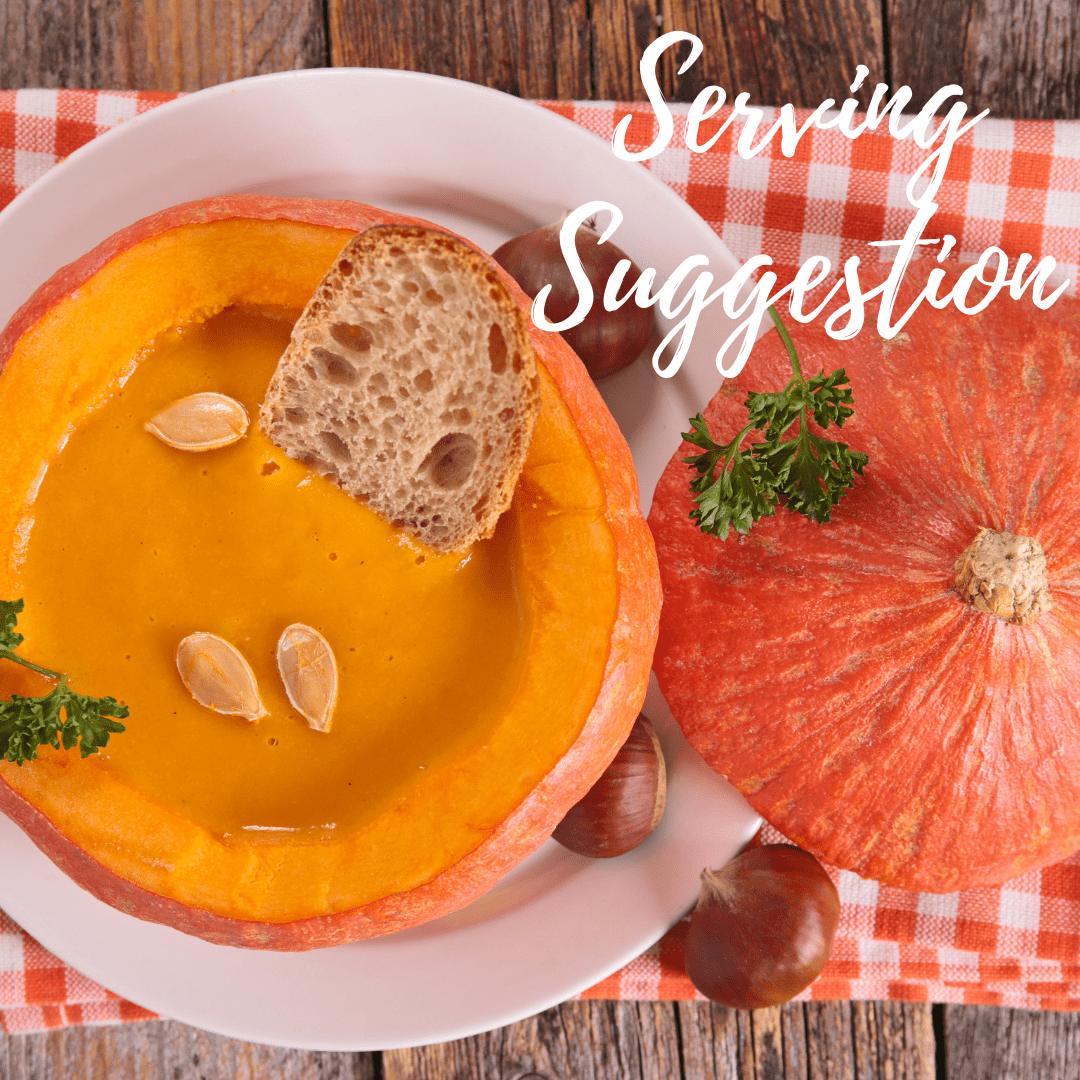Pumpkin serving suggestion