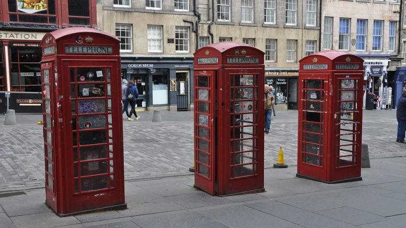 Edinburgh Traditional Phone Boxes