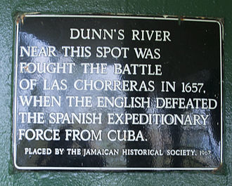 JAMAICA Dunns River Battle of Las Chorreras