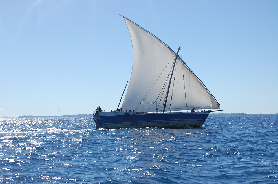 Madagascar Nosy Be Sailing Boat Africa Boat Summer