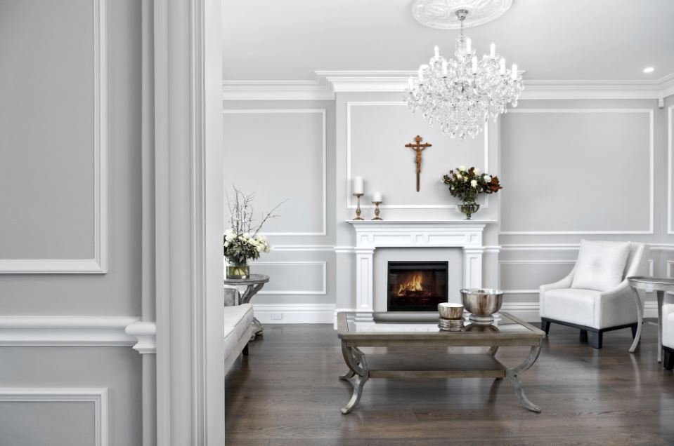 French Provincial modern grey tones