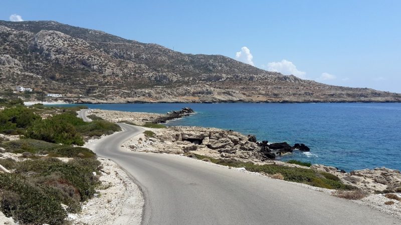 Beach Karpathos island Greece
