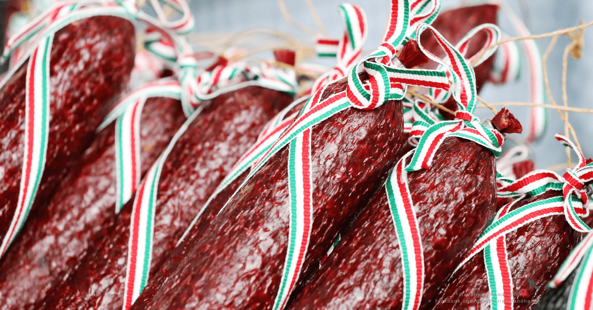 Hungarian Salami Pick Szeged food and drink in Hungary what to eat