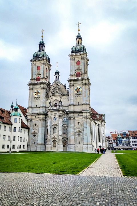 St Gallen Switzerland Historic Centre Cathedral St Gall