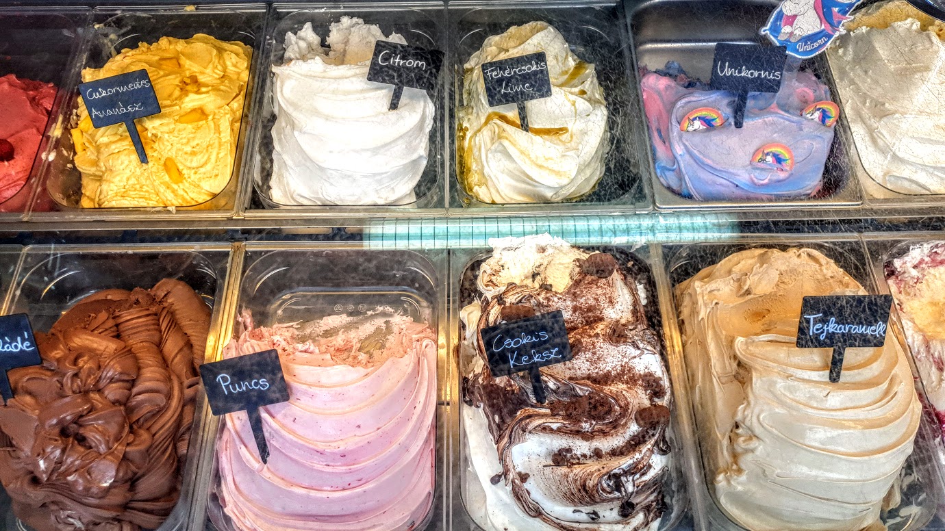 Szeged Hungary Hongarye Magyar Ice cream what to eat travel and home