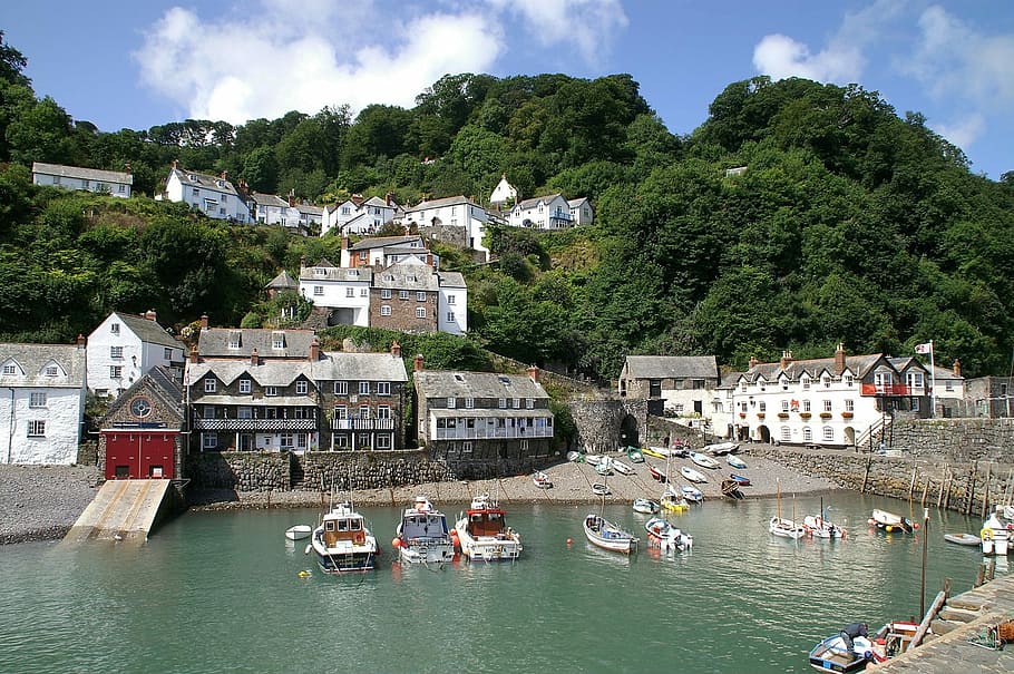 Clovelly Devon county UK travel and home