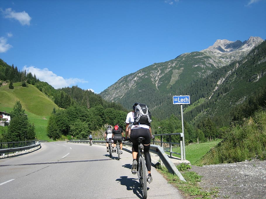 Lech cycling Transalp