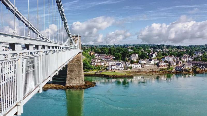 Menai Bridge Anglesey United Kingdom UK travel and home
