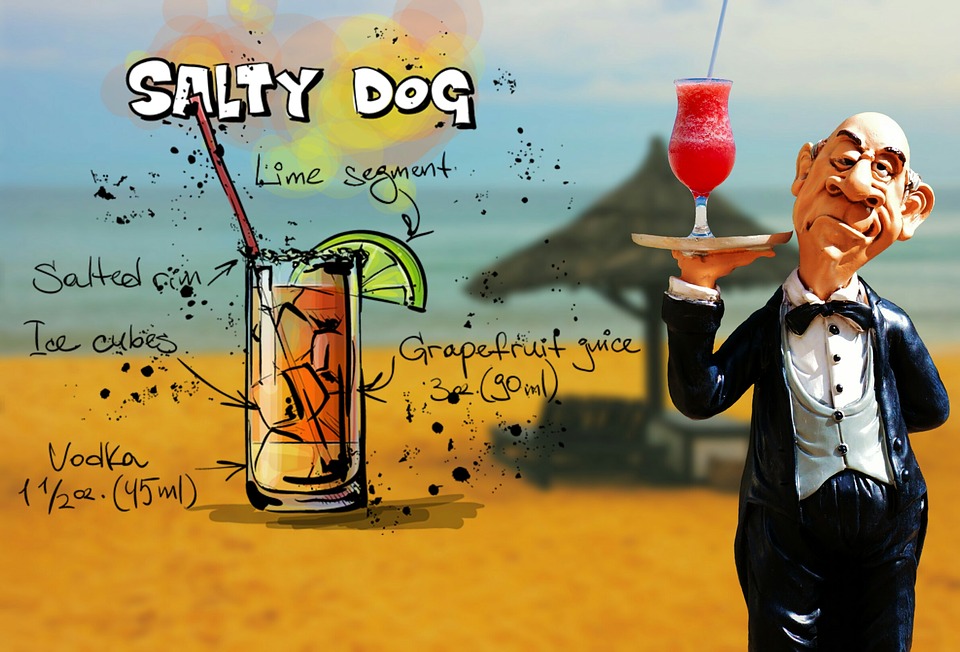 How to make Salty Dog cocktails, recipe, alcoholic drinks, travel and home