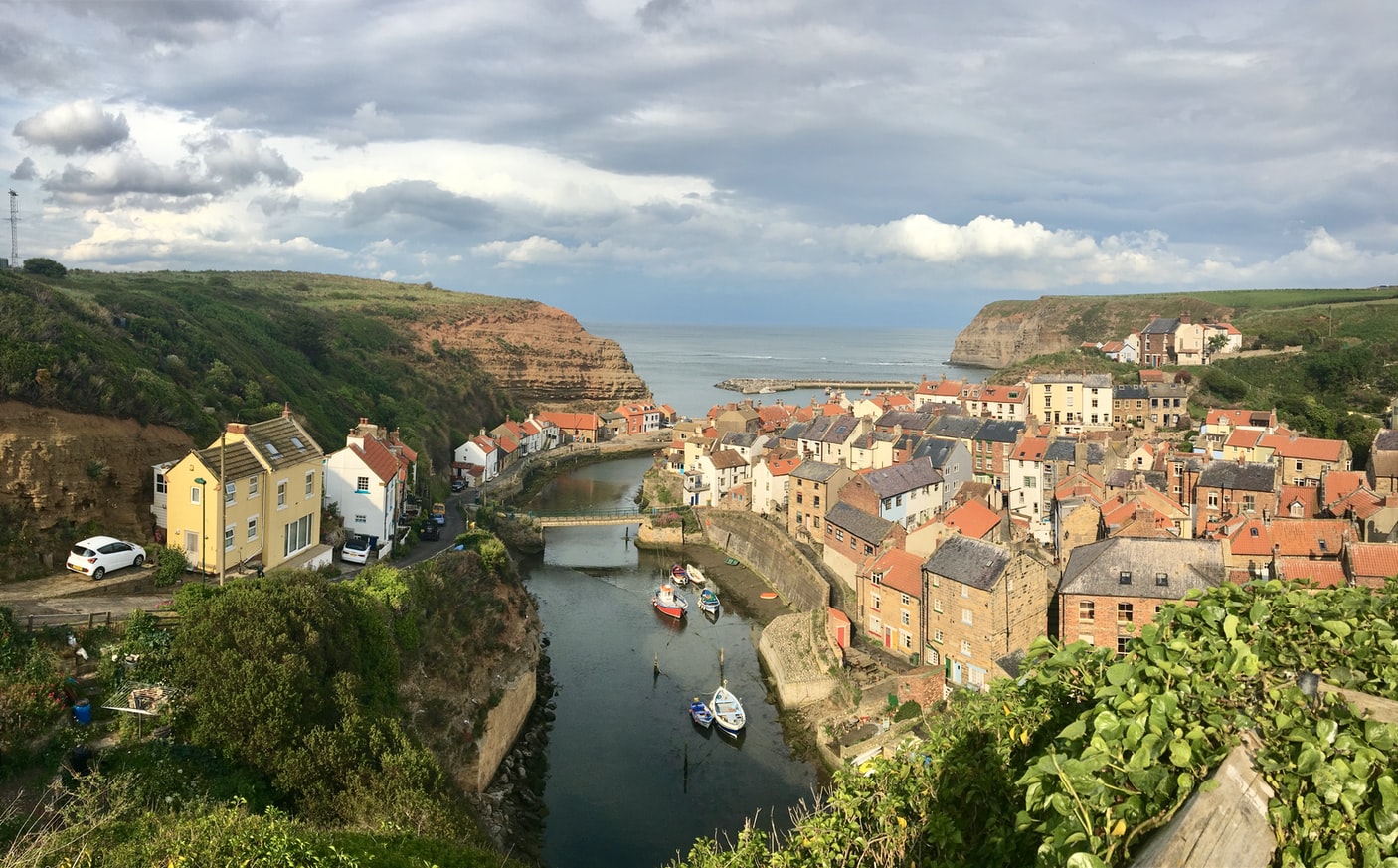 Staithes UK View