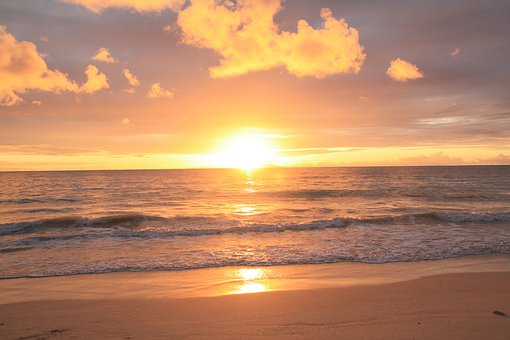 Hawaii Beach Sunrise holiday travel