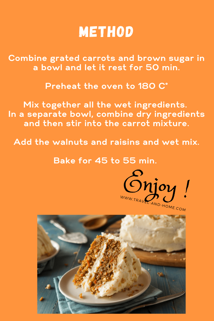 Easy Carrot Cake Recipe Method