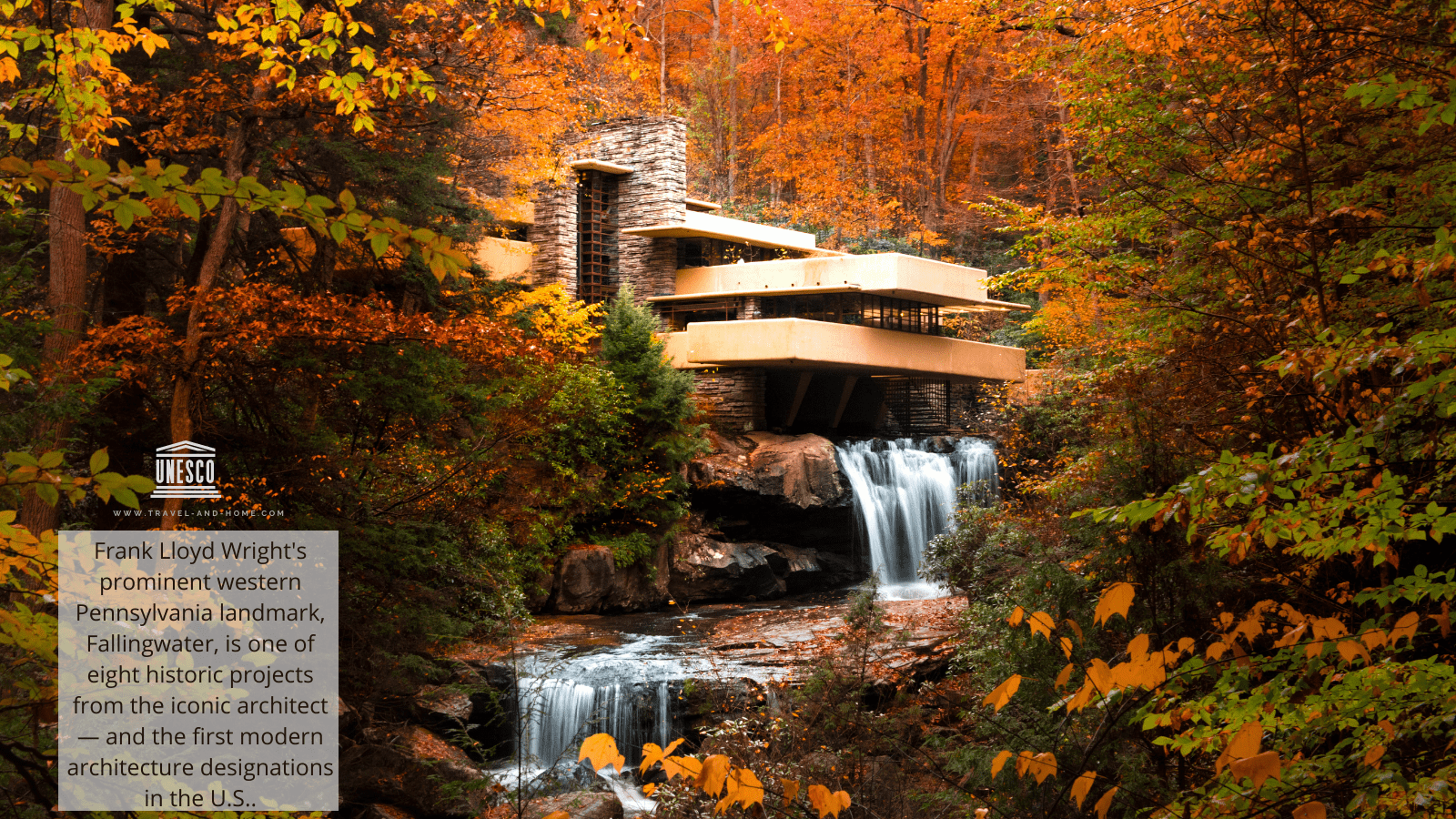Fallingwater Unesco World Heritage Sites Pennsylvania USA