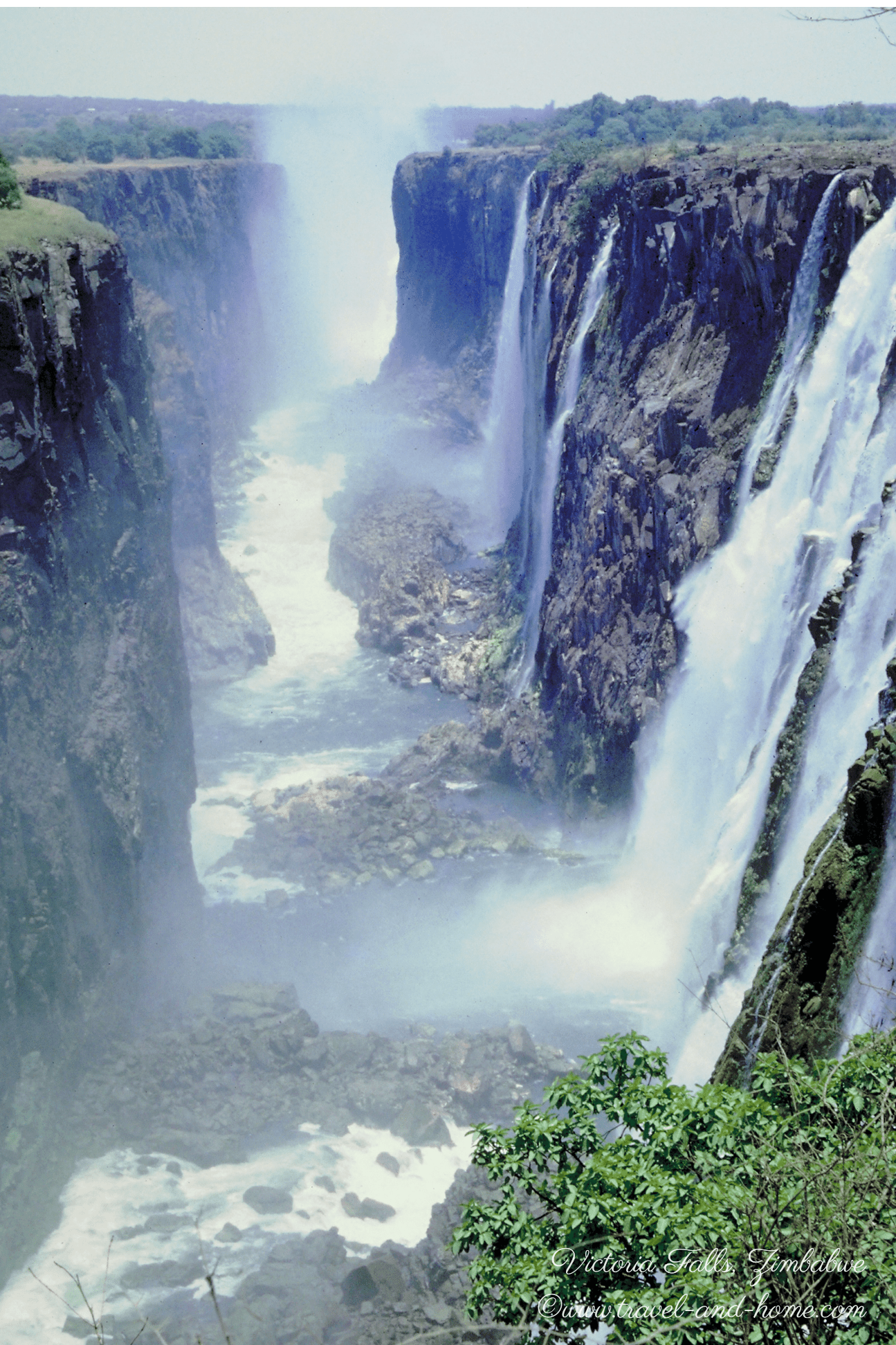 Victoria Waterfalls in Zimbabwe nature travel tour holiday vacation
