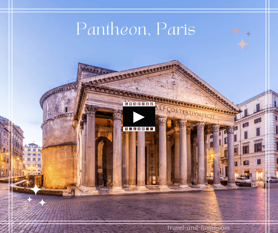 Pantheon Paris France attractions sightseeing things to do