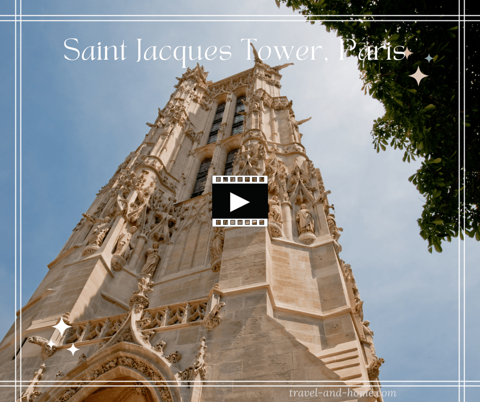 Saint Jacques Tower Paris France attractions sightseeing things to do