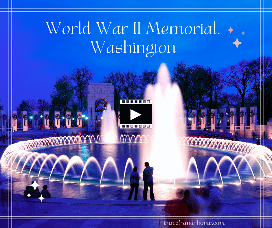 World War II Memorial Washington attractions sightseeing things to do