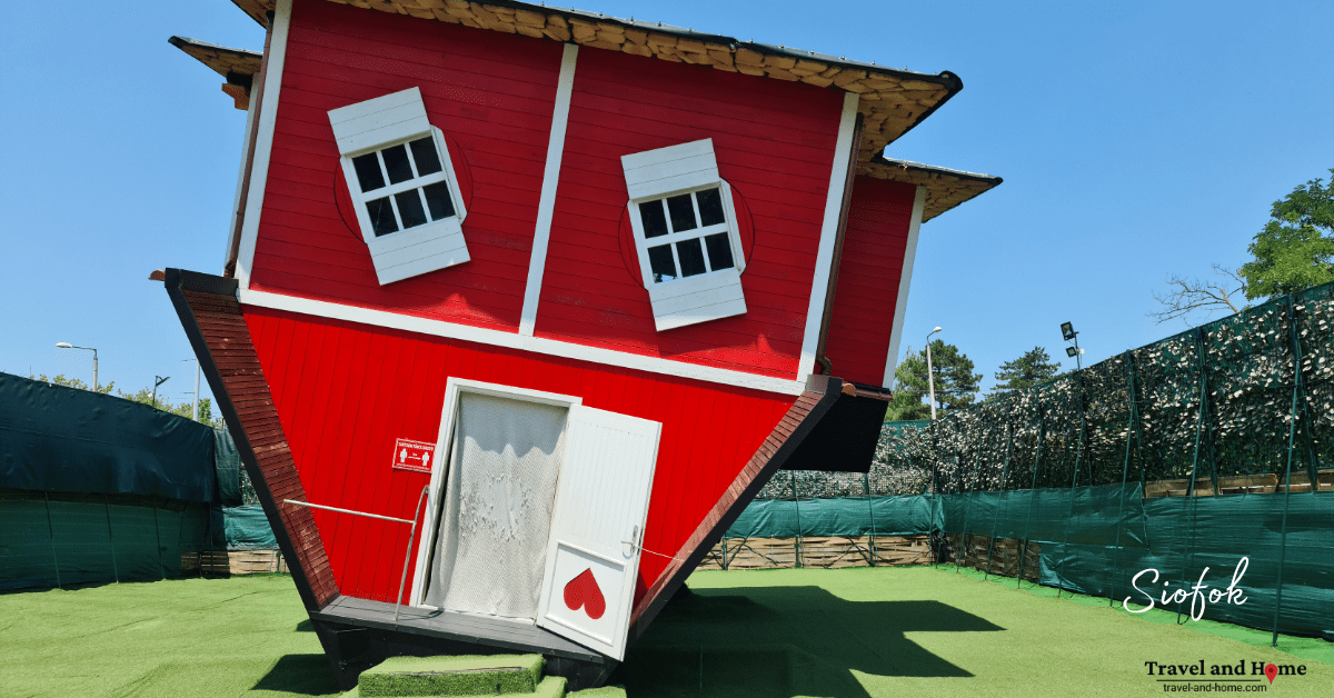 Upside Down House Attraction Siofok Hungary