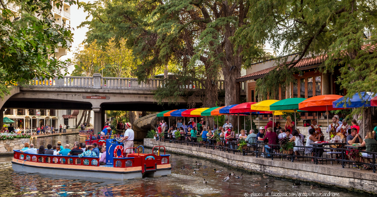 Most popular vacations destinations in the USA San Antonio