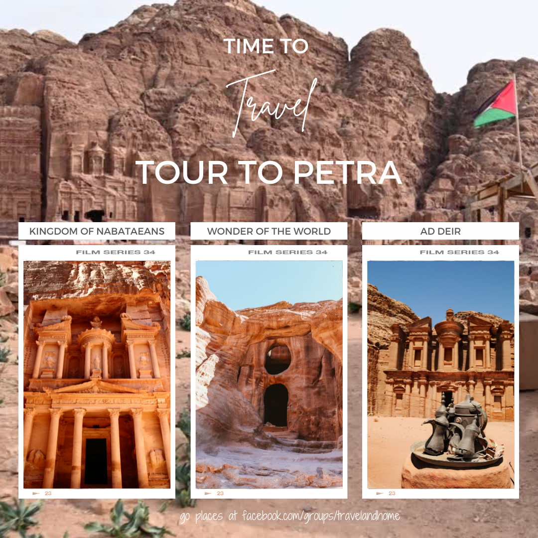 Tour to Petra Jordan tours ancient archaeology seven world wonders kingdom of Nabataeans