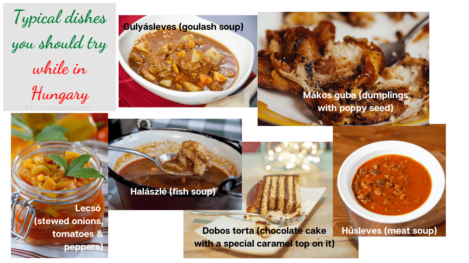 Typical dishes you should try while in Hungary Hungarian cuisine traditional food