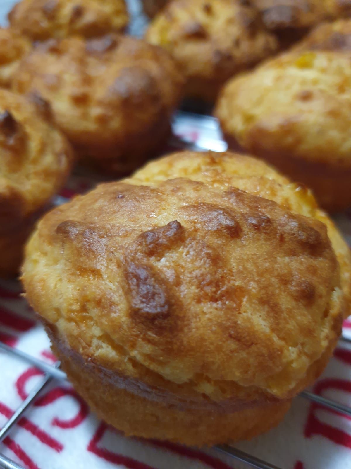 Easy Cheese and Sweetcorn Muffins