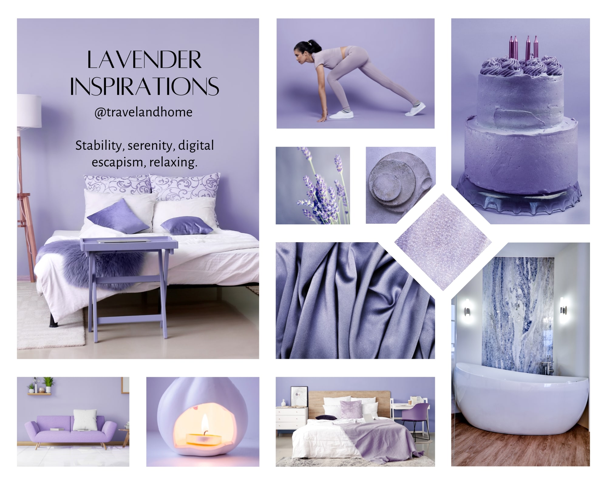 Lavender inspired home decor purple travel and home min