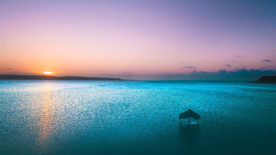 Mozambique sunset Africa