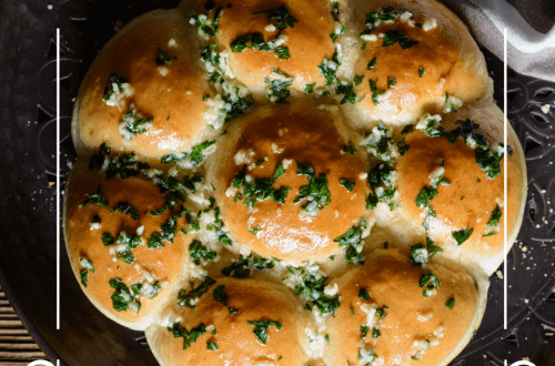 Ukrania Pampushky Recipe for basic ingredients easy garlic rolls bread