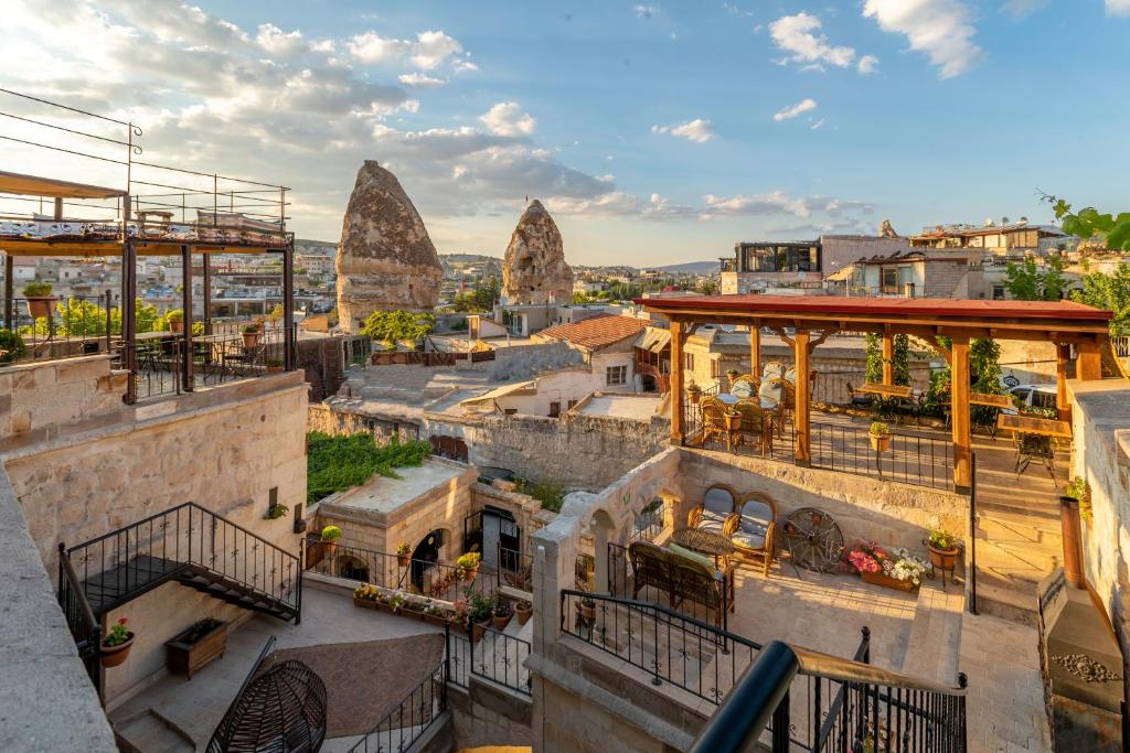 Best places to stay in Cappadocia to view hot air balloons Adora Cave Suites