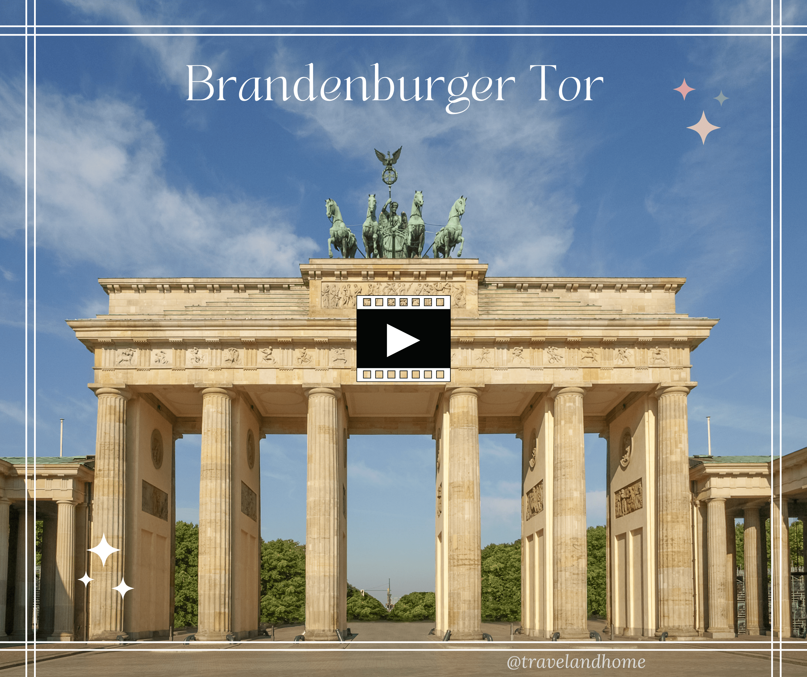 Brandenburger Tor Berlin Germany free virtual travel guide