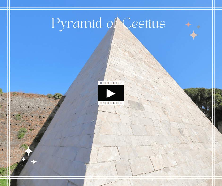 Pyramid of Cestius Rome free virtual travel guide