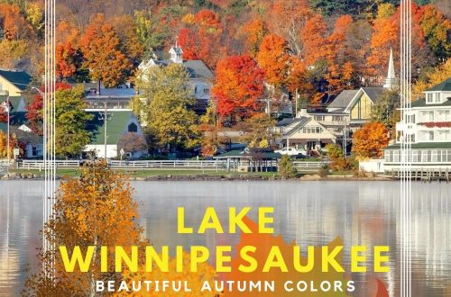 Lake Winnipesaukee Autumn Beautiful travel destination