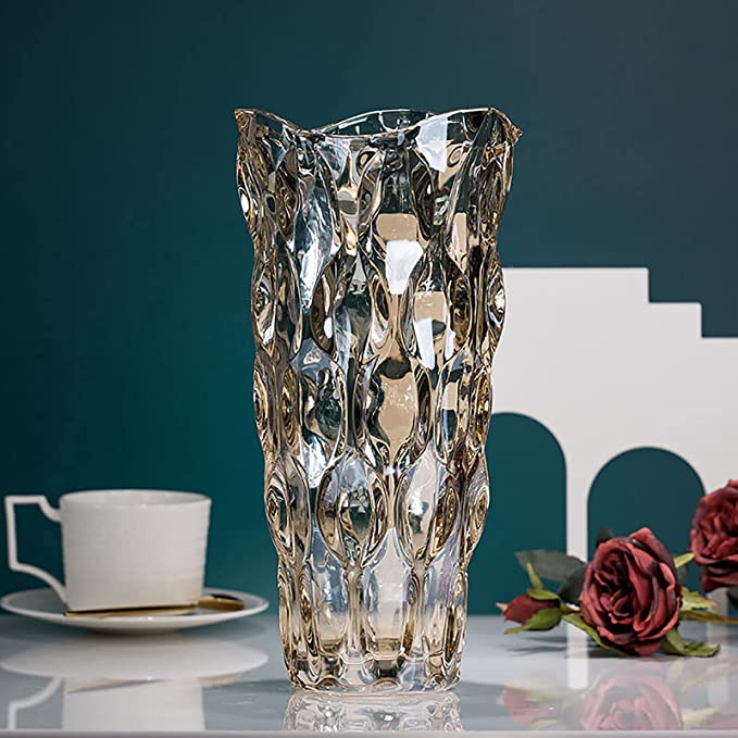 Bohemian crystal vase from Czech Republic Prague Praha Czech brand home decor