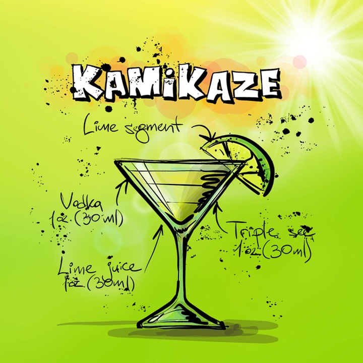 kamikaze cocktail recipe best places to party