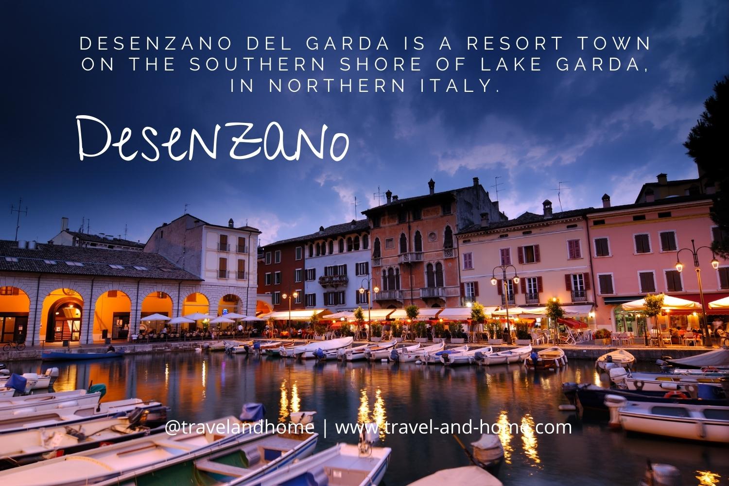 Visit Desenzano del Garda a resort town on the southern shore of Lake Garda in northern Italy.