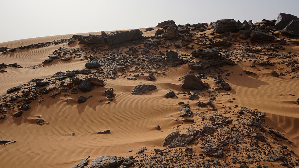 Visit SUDAN desert rocks sand Meroe Brown desert