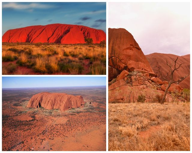 Monolith Of Uluru The Worlds Largest Rock is in Australia