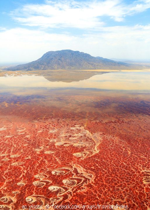 Weirdest and Unusual Places Lake Natron travel and explore Tanzania