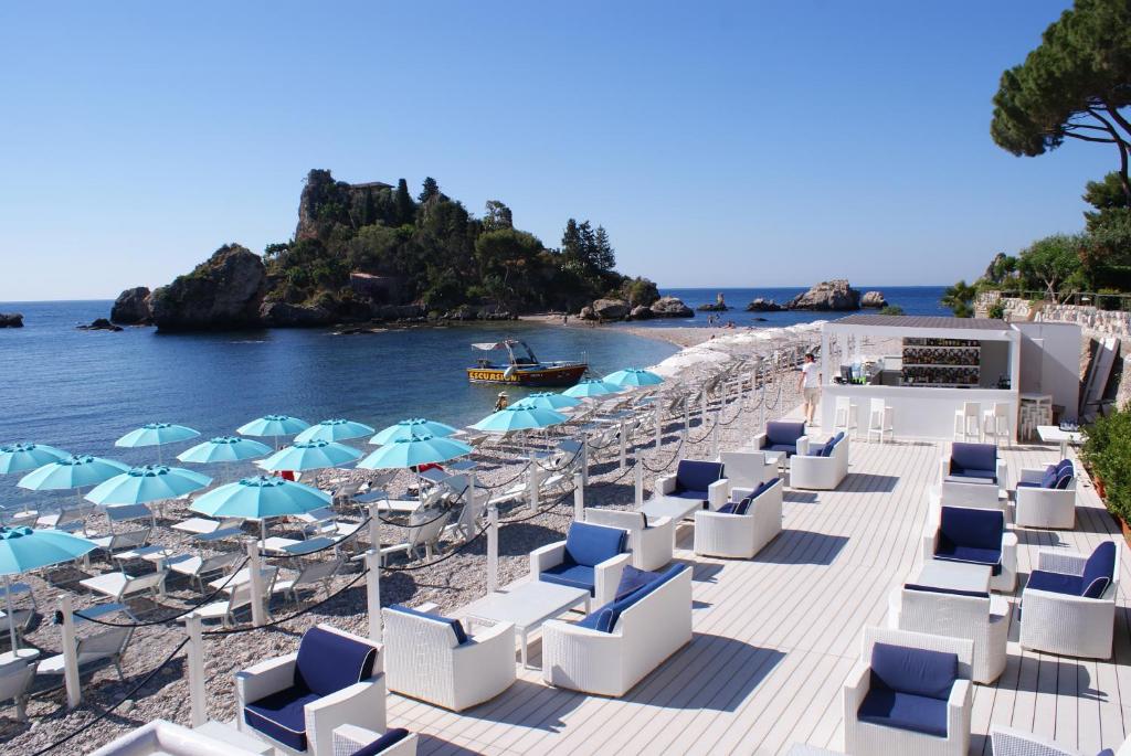 Beachfront resort in Taormina La Plage Resort