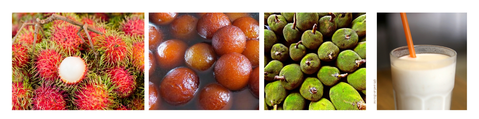 Best fruit desserts drinks in Amritsar India lassi jackfruit rambutan